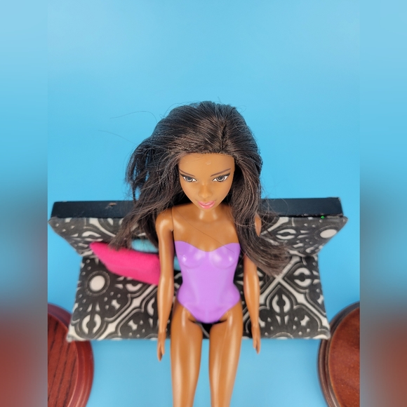 Mattel African American Barbie Doll Lot Of 3 Goddess Mold Christie Asha Princess - Picture 6 of 12